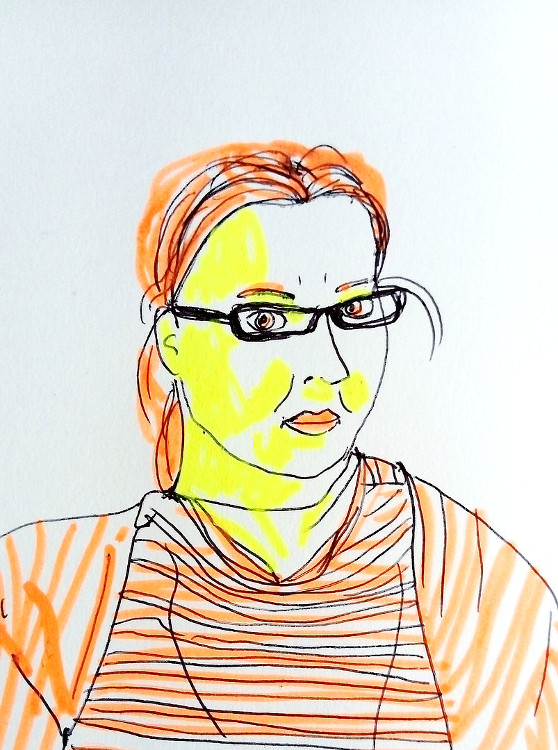 Hélène Georges (auto-portrait)